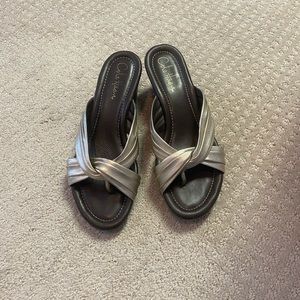 Cole Haan gold sandals size 7.5